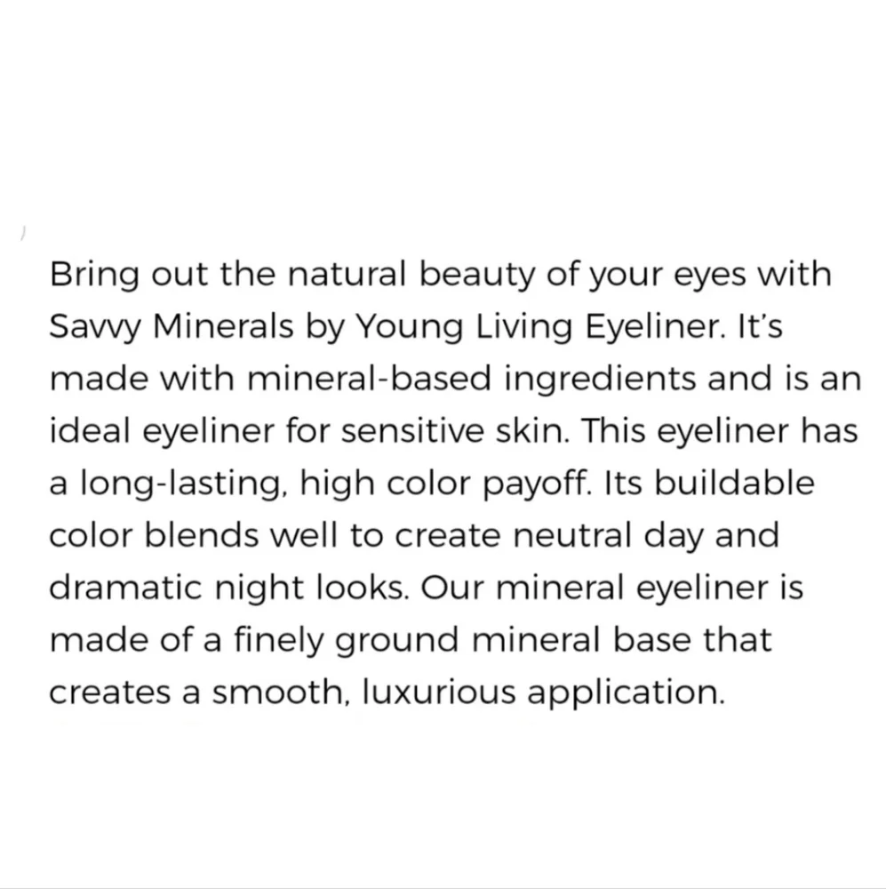Savvy minerals by
